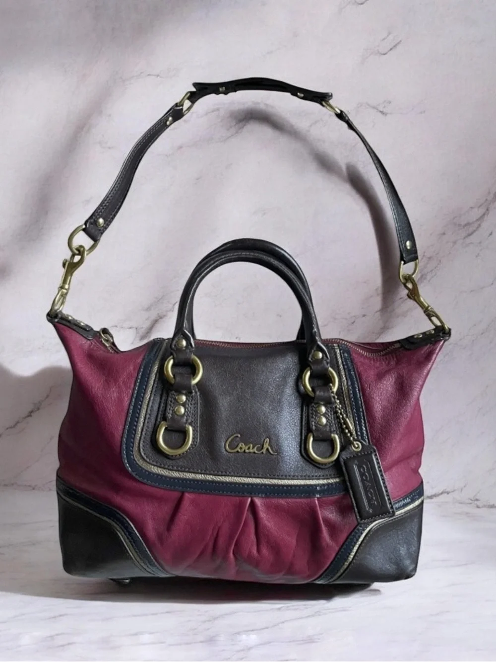 Coach Ashley Satchel Handbag Shoulder Bag
